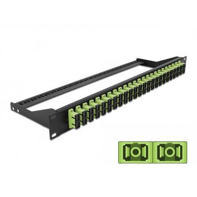Delock 43397 LWL-Patchpanel 24 Port SC 1 HE-0