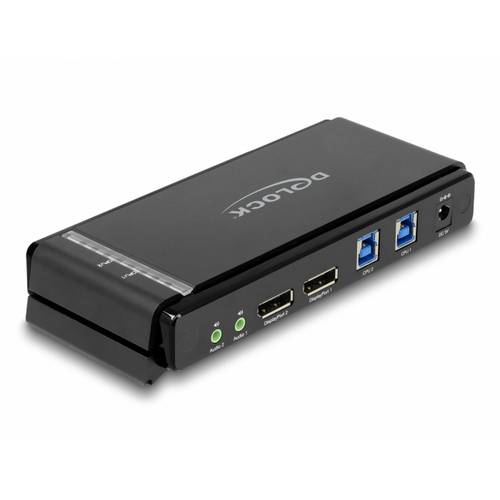 Thumbnail - Delock 11476 DisplayPort-Switch DisplayPort® 7680 x 4320 Pixel, 3840 x 2160 Pixel