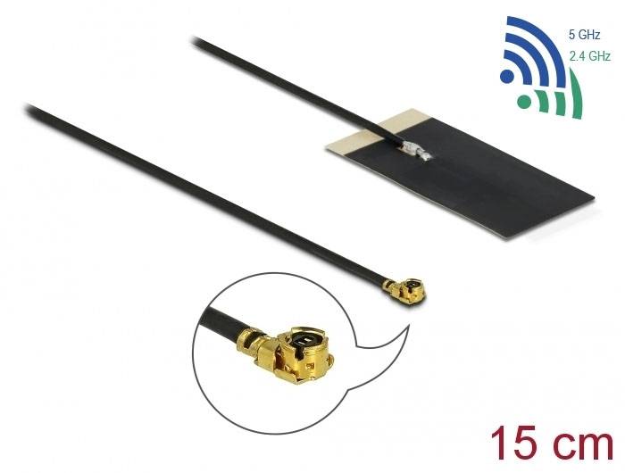 Delock 12611 12611 WLAN Antenne 3 dBi 2.4 GHz-2