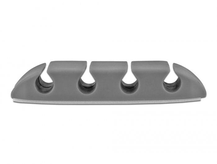 Delock Kabel-Halteclips Thermoplast Weiß, Grau (B x H) 16 mm x 10 mm 1 Set 18330-2