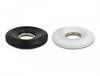 Delock Anwickelclip 18336 Bündel-Ø-Bereich 3 mm (max) Schwarz, Weiß 1 Set