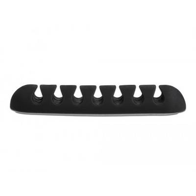 Delock Kabel-Halteclips Thermoplast Schwarz (B x H) 20 mm x 13 mm 6 St. 18348-0