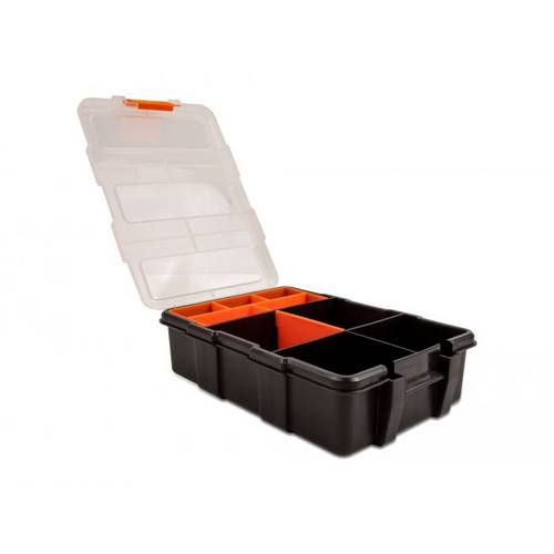 Thumbnail - Universal Delock 18419 Sortimentsbox (B x H x T) 155 x 60 x 220 mm Anzahl Fächer: 11 wiederverschließbar, wasserdicht, v...