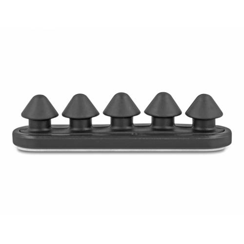 Thumbnail - Delock Kabel-Halteclips ABS Schwarz (B x H) 80 mm x 20 mm 2 St. 18444
