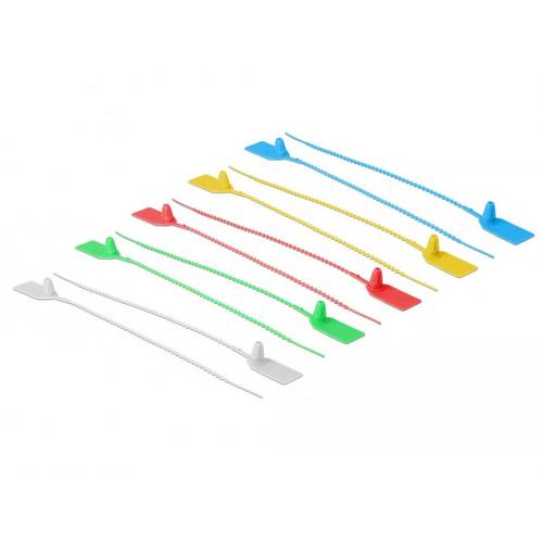 Thumbnail - Delock 18827 Kabelbinder mit Beschriftungsfeld 10 St.