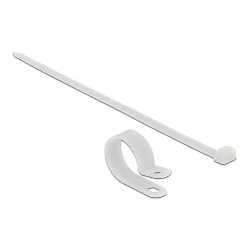 Delock 18875 Kabelhalter 18875 Weiß 1 St.