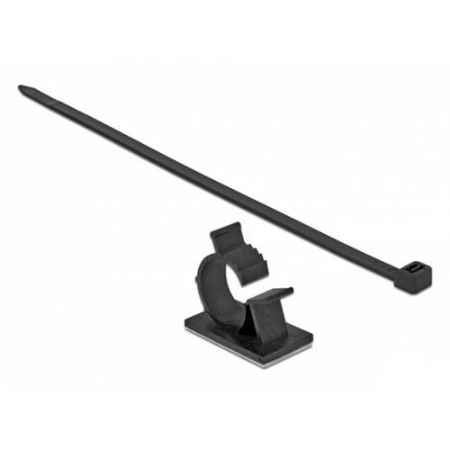 Delock Befestigungsclip 18882 Schwarz 1 Set