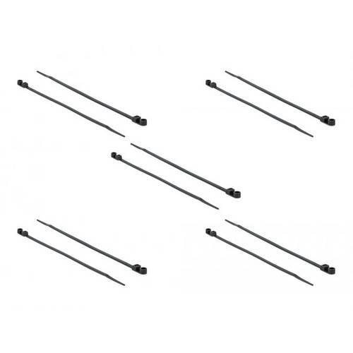 Delock 18950 Kabelbinder Schwarz 10 St.