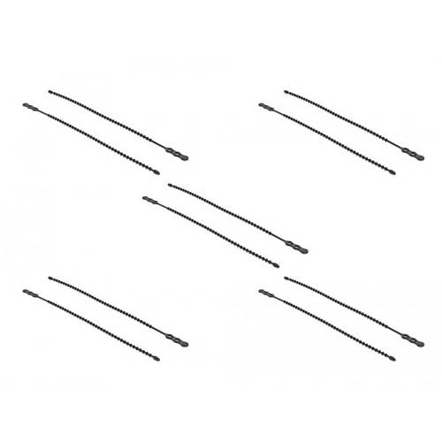 Delock 18966 Kabelbinder Schwarz 10 St.