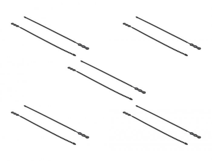Thumbnail - Delock 18967 Kabelbinder Schwarz 10 St.