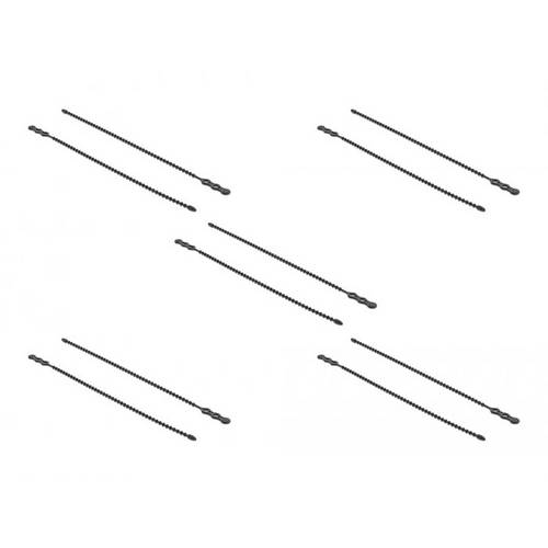 Delock 18967 Kabelbinder Schwarz 10 St.