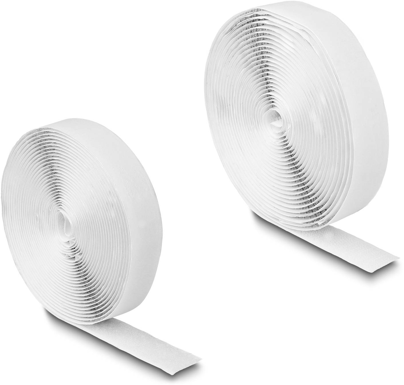 Delock - Klettverschluss - selbstklebend - 5 m