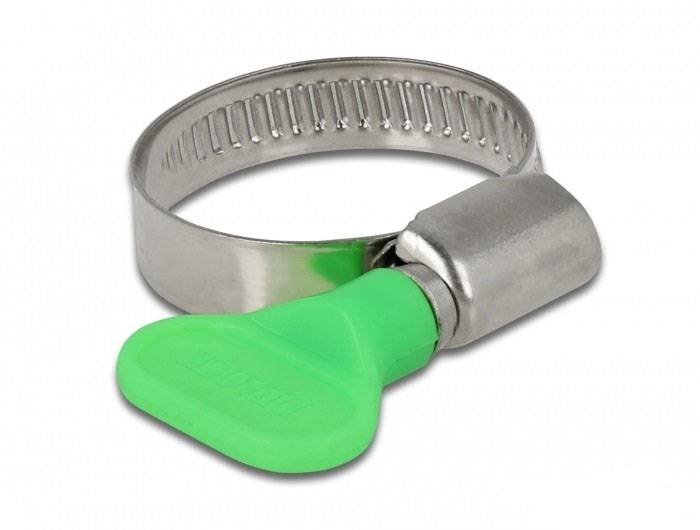 Thumbnail - Delock 19439 Schlauchschelle EdelstahlKunststoff Bündel-Ø (min.) 22 mm Bündel-Ø (max.) 32 mm 10 St.