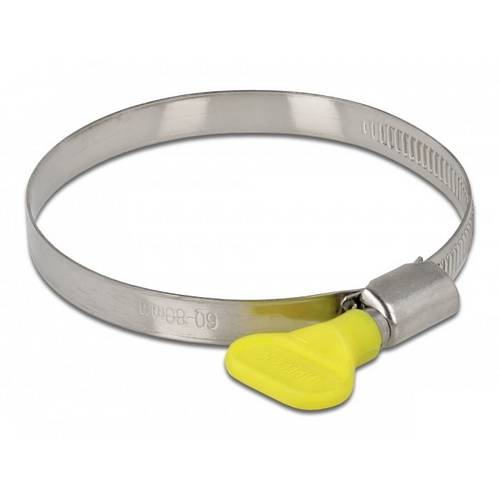 Thumbnail - Delock 19454 Schlauchschelle EdelstahlKunststoff Bündel-Ø (min.) 60 mm Bündel-Ø (max.) 80 mm 10 St.