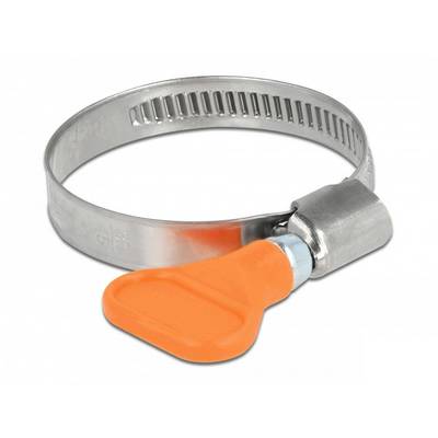 Delock 19516 Schlauchschelle Edelstahl, Kunststoff Bündel-Ø (min.) 30 mm Bündel-Ø (max.) 45 mm 5 St.-0