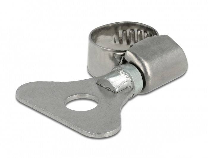 Delock 19570 Schlauchschelle Edelstahl, Kunststoff Bündel-Ø (min.) 8 mm Bündel-Ø (max.) 12 mm 10 St.-0
