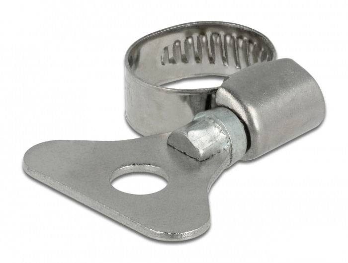 Delock 19571 Schlauchschelle Edelstahl, Kunststoff Bündel-Ø (min.) 10 mm Bündel-Ø (max.) 16 mm 10 St.-1