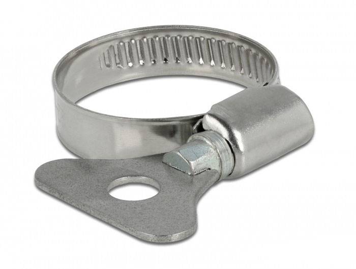 Delock 19578 Schlauchschelle Edelstahl, Kunststoff Bündel-Ø (min.) 22 mm Bündel-Ø (max.) 32 mm 10 St.-1