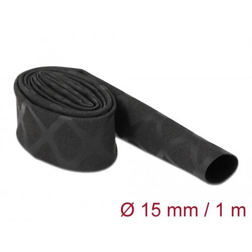 Thumbnail - Delock 19586 Schrumpfschlauch Schwarz 15 mm Schrumpfrate:2:1 1 St.