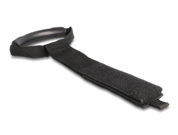 Delock   Klett-Gurt zum Bündeln  (L x B) 560 mm x 50 mm Schwarz 2 St.