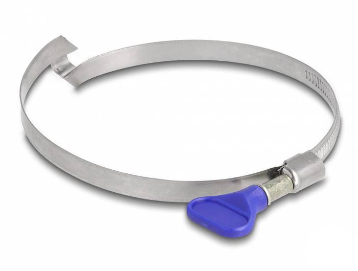 Thumbnail - Delock 19621 Schlauchschelle Edelstahl, Kunststoff Bündel-Ø (min.) 80 mm Bündel-Ø (max.) 100 mm 5 St.