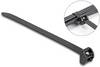 Delock 19728 Kabelbinder mit Stahlzunge 406 mm 12.7 mm Schwarz 10 St.