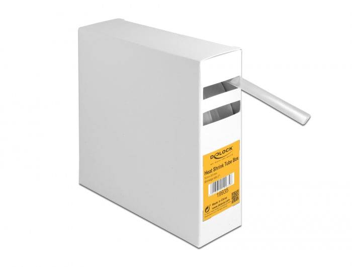 Delock 19935 Schrumpfschlauchsortiment Transparent 9 mm Schrumpfrate:2:1 1 St.