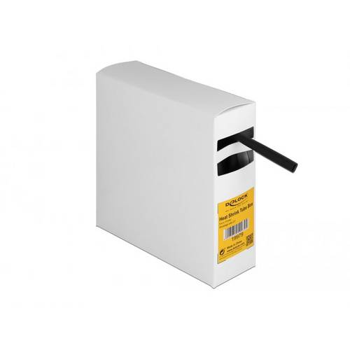 Delock 19979 Schrumpfschlauch Schwarz 7 mm Schrumpfrate:3:1 1 St.