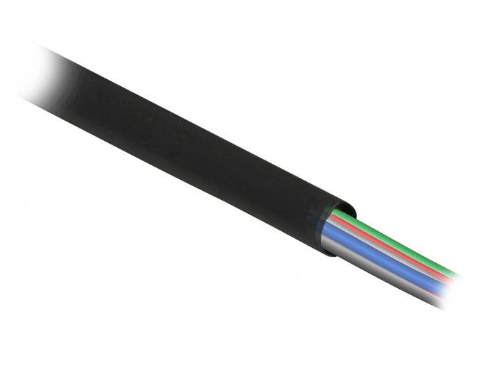 Delock 20663 Schrumpfschlauch Schwarz 25.4 mm Schrumpfrate:4:1 1 St.-3