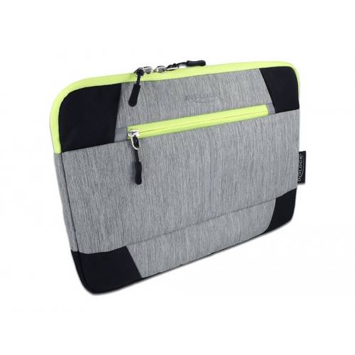 Thumbnail - Delock Notebook Tasche 18410 Passend für maximal: 33,8 cm (13,3) Schwarz, Grau, Gelb