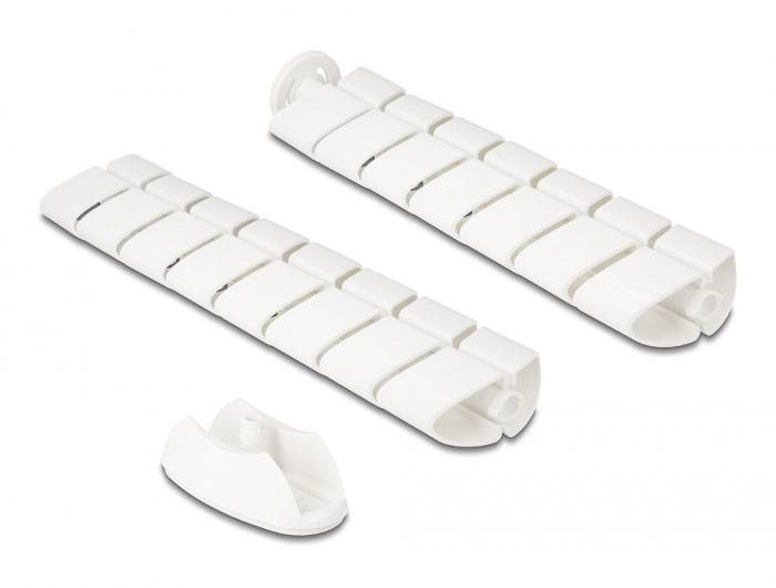 Delock Kabelkanal Kunststoff Weiß (L x B) 740 mm x 75 mm 1 St. 20797