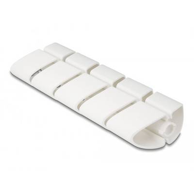 Delock Kabelkanal Kunststoff Weiß flexibel (B x H) 75 mm x 45 mm 5 St. 20803-0