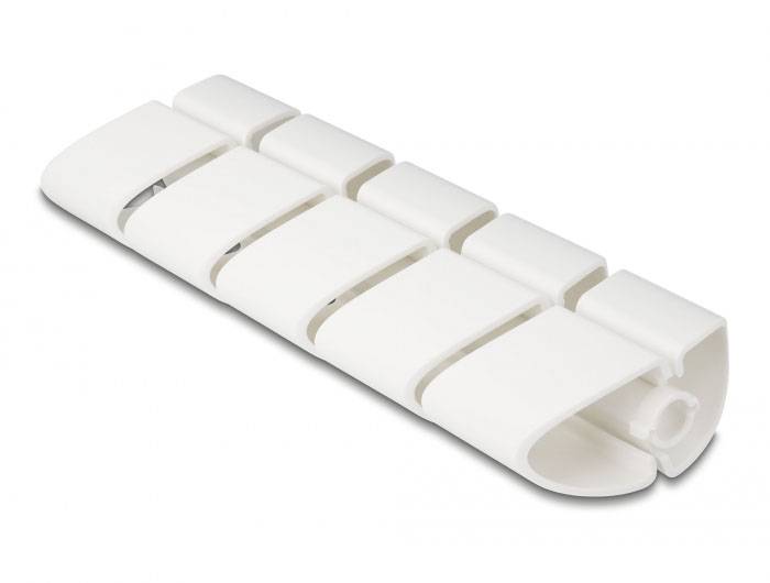 Delock Kabelkanal Kunststoff Weiß flexibel (B x H) 75 mm x 45 mm 5 St. 20803-1