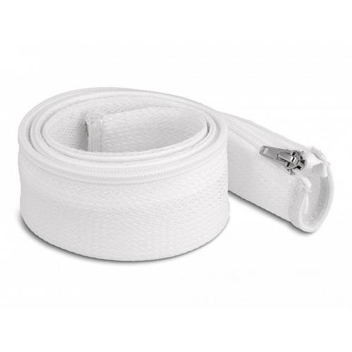 Delock 20823 20823 Geflechtschlauch Weiß Polyester 1 m 35 mm (max) 1 St.