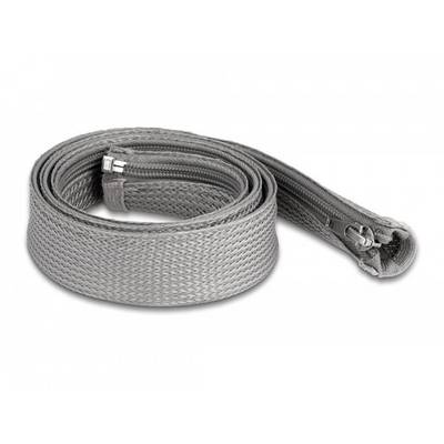 Delock 20825 20825 Geflechtschlauch Grau Polyester 1 m 20 mm (max) 1 St.-0
