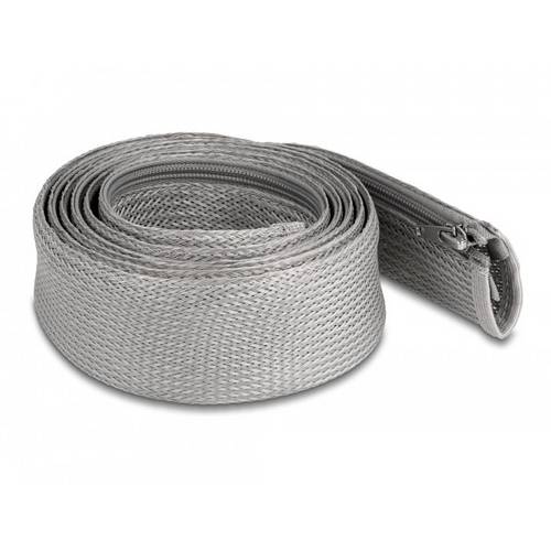 Delock 20832 20832 Geflechtschlauch Grau Polyester 2 m 35 mm (max) 1 St.