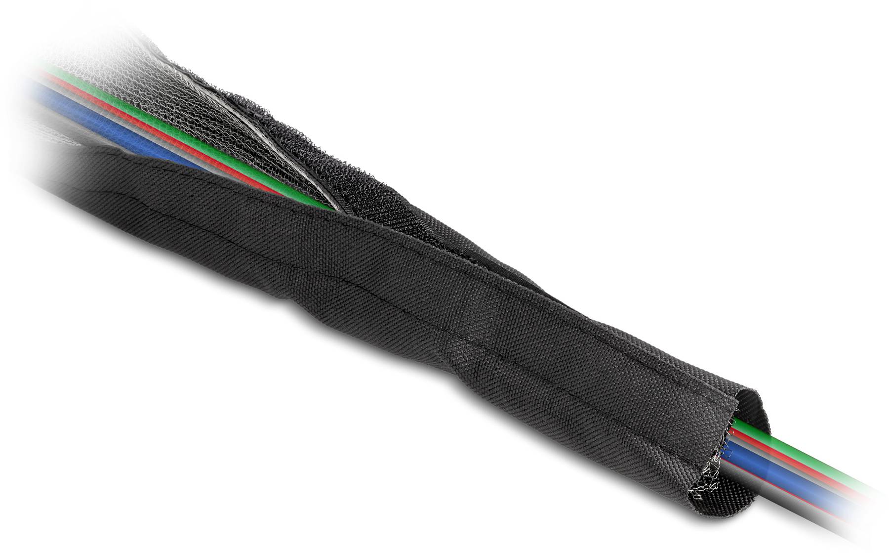 Delock 20843 20843 Geflechtschlauch Schwarz Polyester 1 m 30 mm (max) 1 St.-2