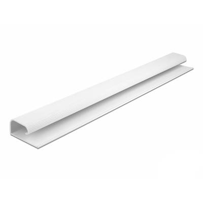 Delock Kabelkanal Polyvinylchlorid Weiß (L x B x H) 400 mm x 40 cm x 2.5 cm 2 St. 20884-0