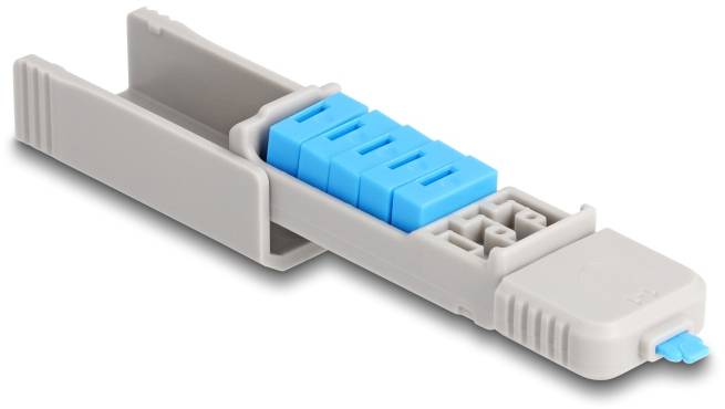 Delock USB-A Port Schloss 20923 Blau, Grau 20923-4