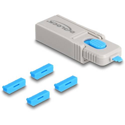 Thumbnail - Delock DisplayPort Schloss 20927 Blau, Grau 20927