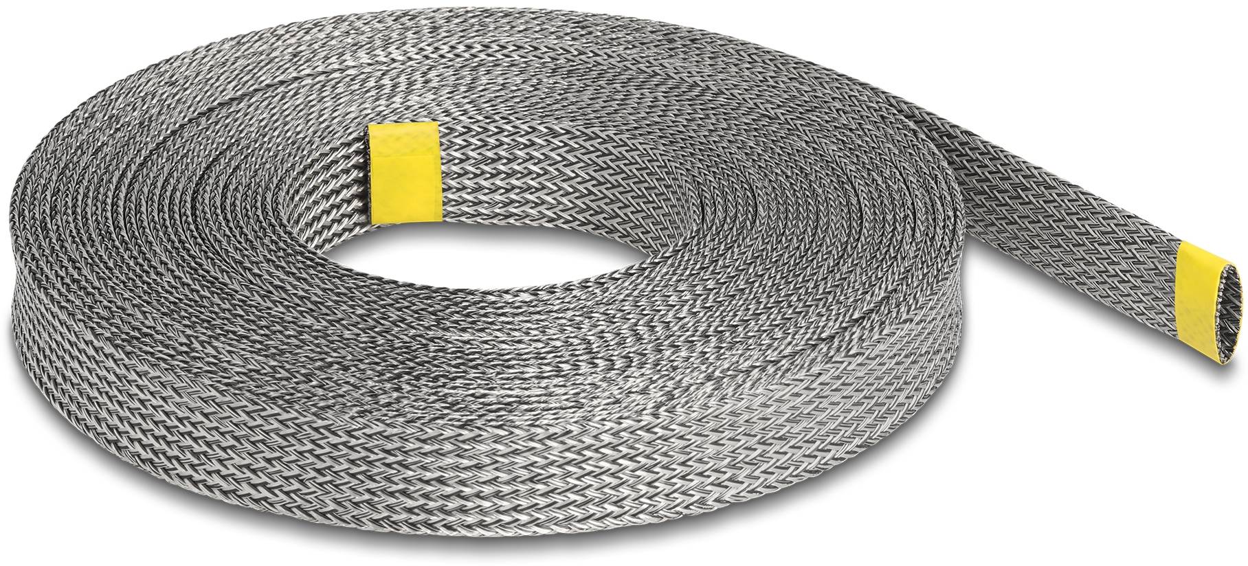 Delock 20940 20940 Geflechtschlauch Mehrfarbig Kupfer, Polyester 10 m 14 bis 30 mm 1 St.-0