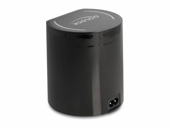 Delock 41441 USB Ladegerät 58 W USB-C®, USB-A Qi Wireless Charging Schwarz Steckdose Wireless Charger, Schnellladegerät