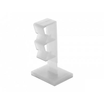 Delock Kabel-Halteclips Nylon Natur (L x B x H) 23.6 x 31.5 x 56 mm 10 St. 60177-0