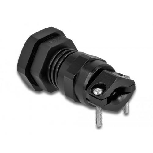 Delock 60351 Metall, Kunststoff Schwarz 1 St.