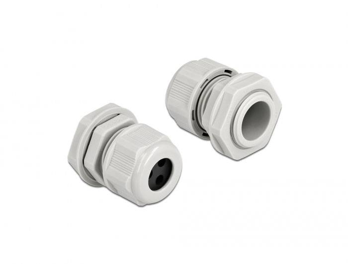 Delock 60376 wasserdicht Kunststoff Grau 1 St.-2