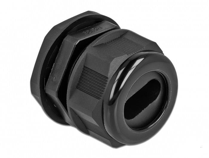 Delock 60389 wasserdicht Kunststoff Schwarz 1 St.-0