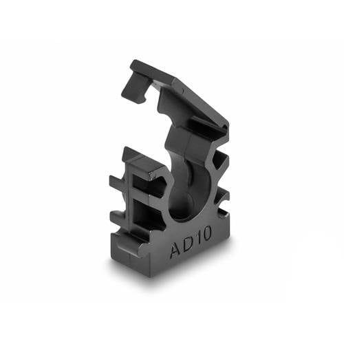 Thumbnail - Delock Kabelschlauchhalter Kunststoff Schwarz (B x H) 30 mm x 12.5 mm 8 St.