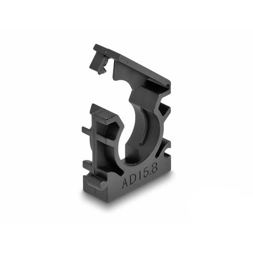 Thumbnail - Delock Kabelschlauchhalter Kunststoff Schwarz (B x H) 30 mm x 12.5 mm 8 St.