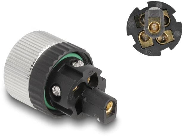 Delock 60537 Steckverbinder Steckverbinder-Bauform Gesamtpolzahl: 5 1 St.-2