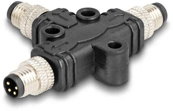 Delock 60574 T-Verteiler T-Verteiler Polzahl Sensoren: 4 1 St.